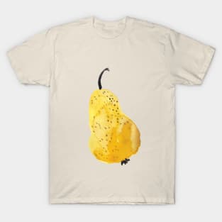 Yellow Watercolor Pear T-Shirt